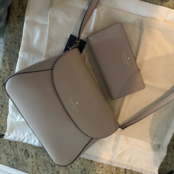 New Kate Spade leslie leather crossbody  bag and wallet - Picture 7 of 13